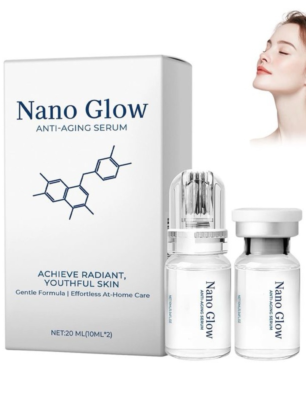 Nano Glow Anti-Aging Serum Radiant Youthful skin